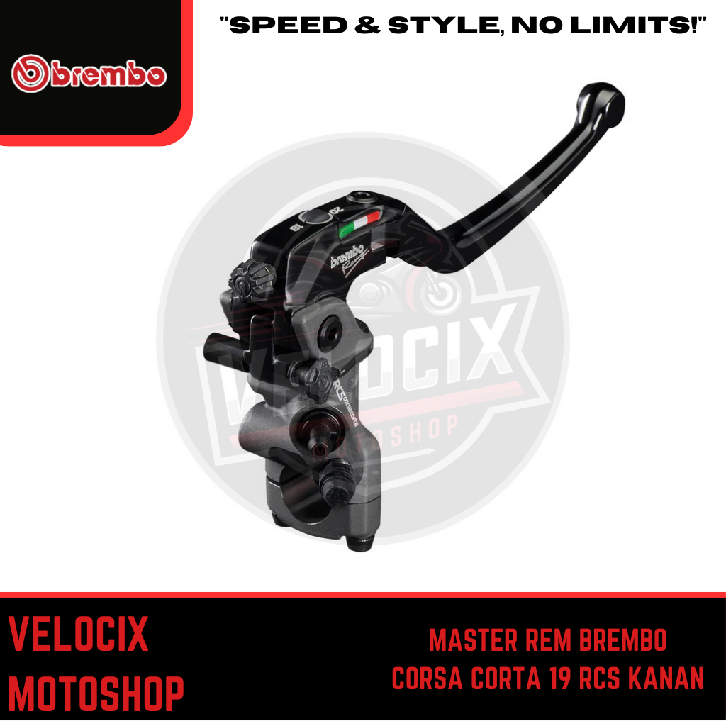 MASTER REM BREMBO ORIGINAL 19 RCS - KANAN