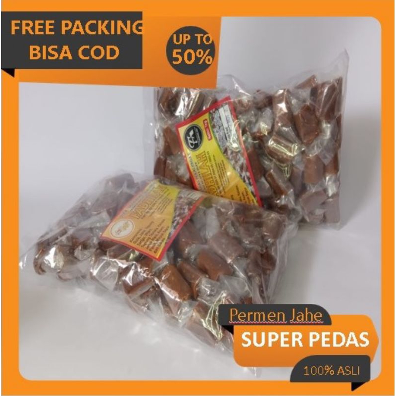 

permen jahe FADHILAH asli jahe, pedas manis gurih jamin mantap | 1000gr