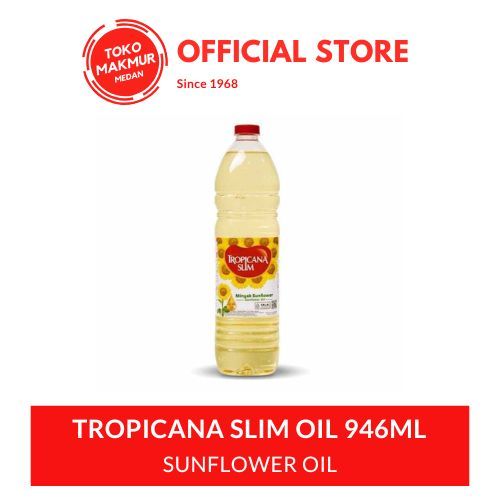 

TROPICANA SLIM SUNFLOWER OIL 946 ML - MINYAK GORENG