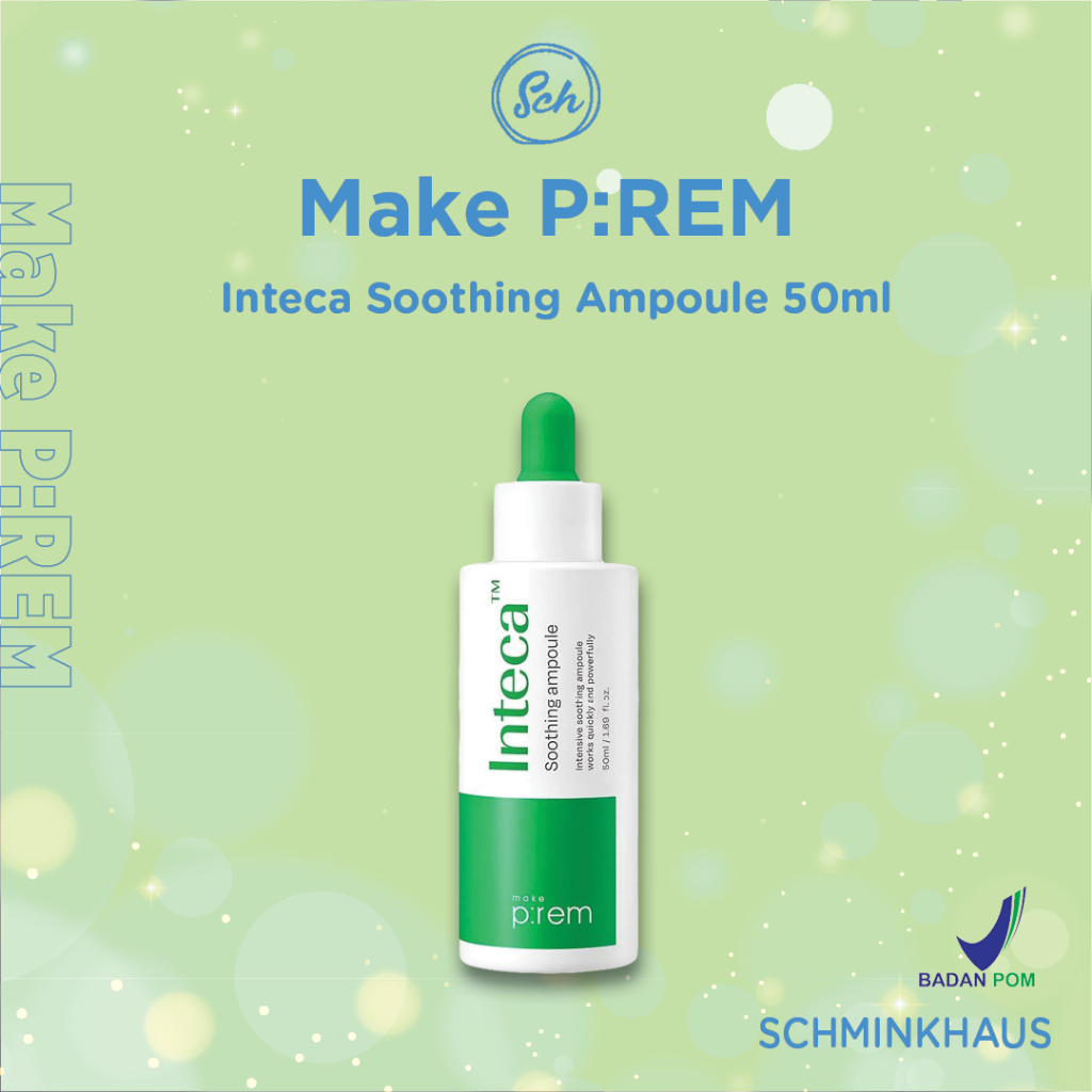 [BPOM] MAKE PREM Inteca Soothing Ampoule 50ml