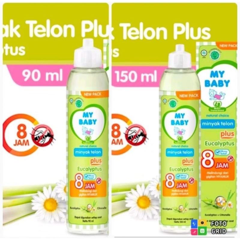 MY BABY MINYAK TELON 150ML/MINYAK TELON BAYI