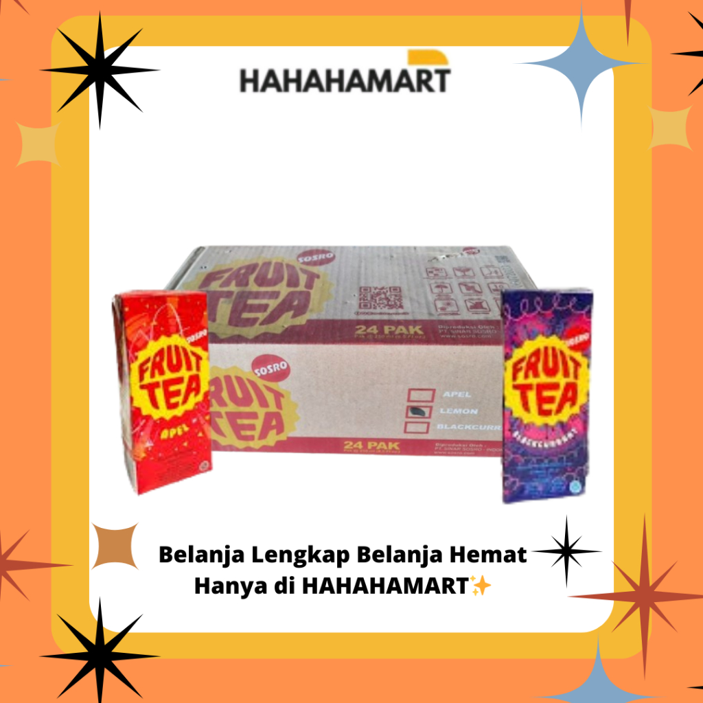 

Fruit Tea Kotak 250ml Harga Karton Isi 24 Pcs