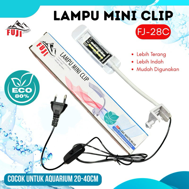 FUJI LAMPU MINI CLIP FJ-28C