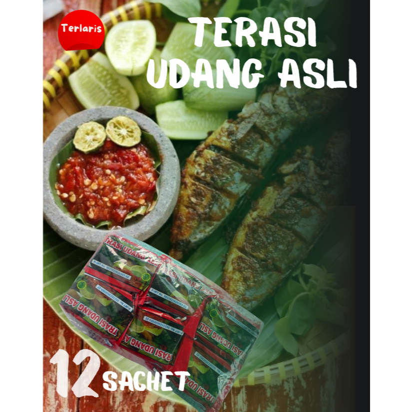 

TERASI UDANG ASLI TUBAN HJ ISMAIL SACHET/BIJI