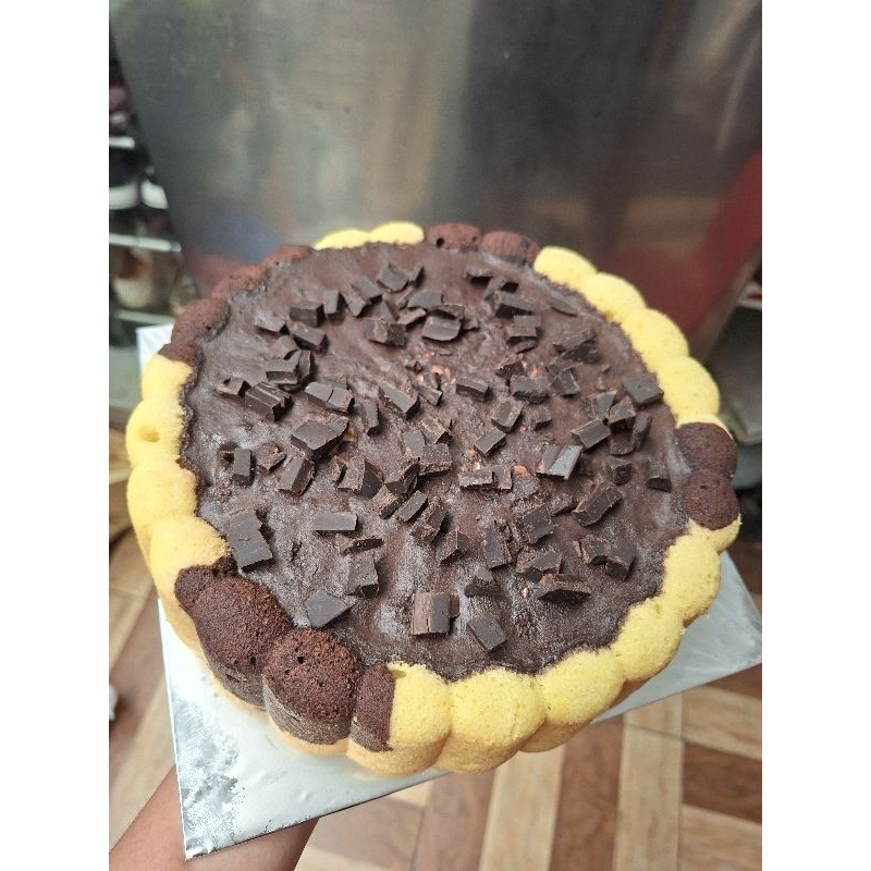 

Marmer Cake topping Ganache