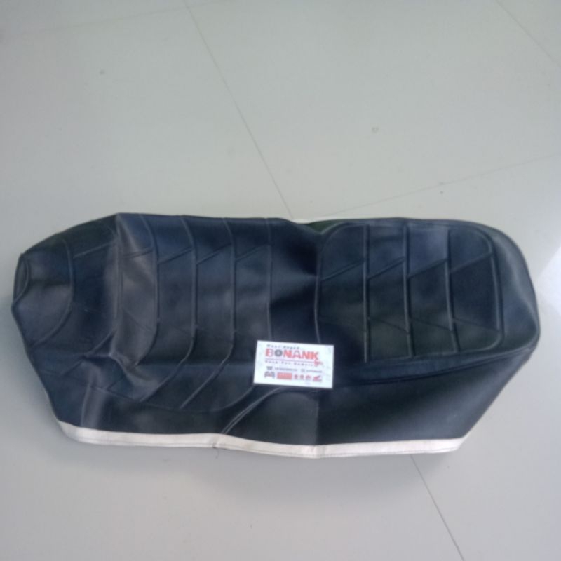 cover seat lapis kulit krakap jok jog Honda astrea prima limit edition motif Cemara