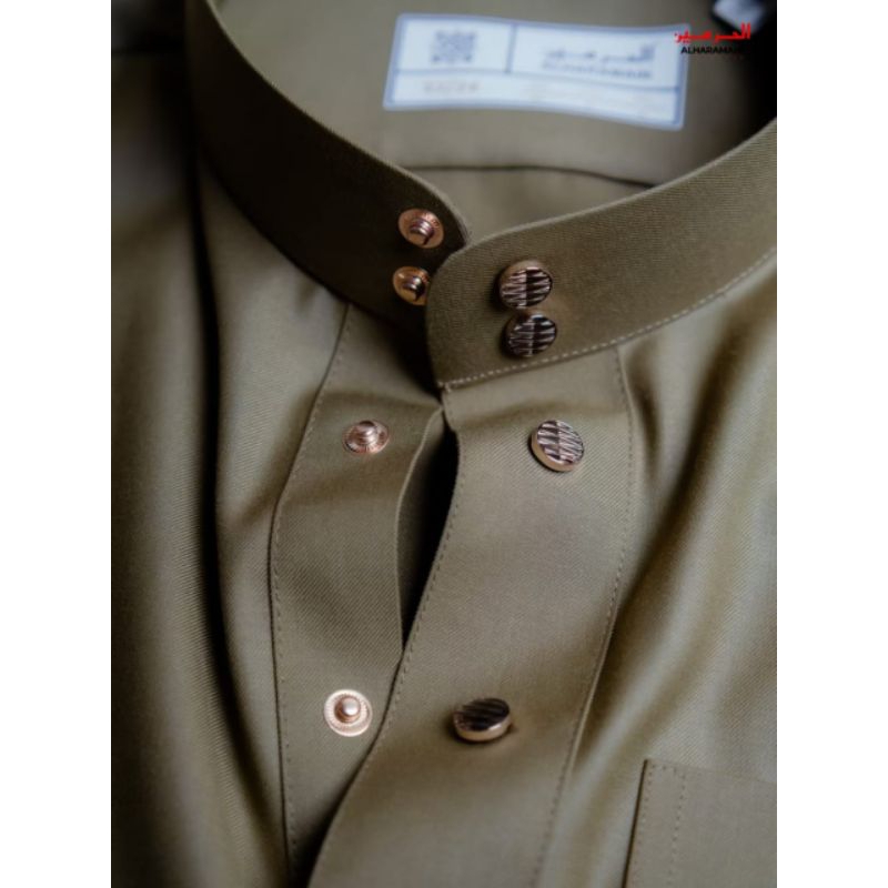 AL HARAMAIN SERIES SEMI WOL THOBE HAMZAH/GAMIS PRIA LENGAN PANJANG