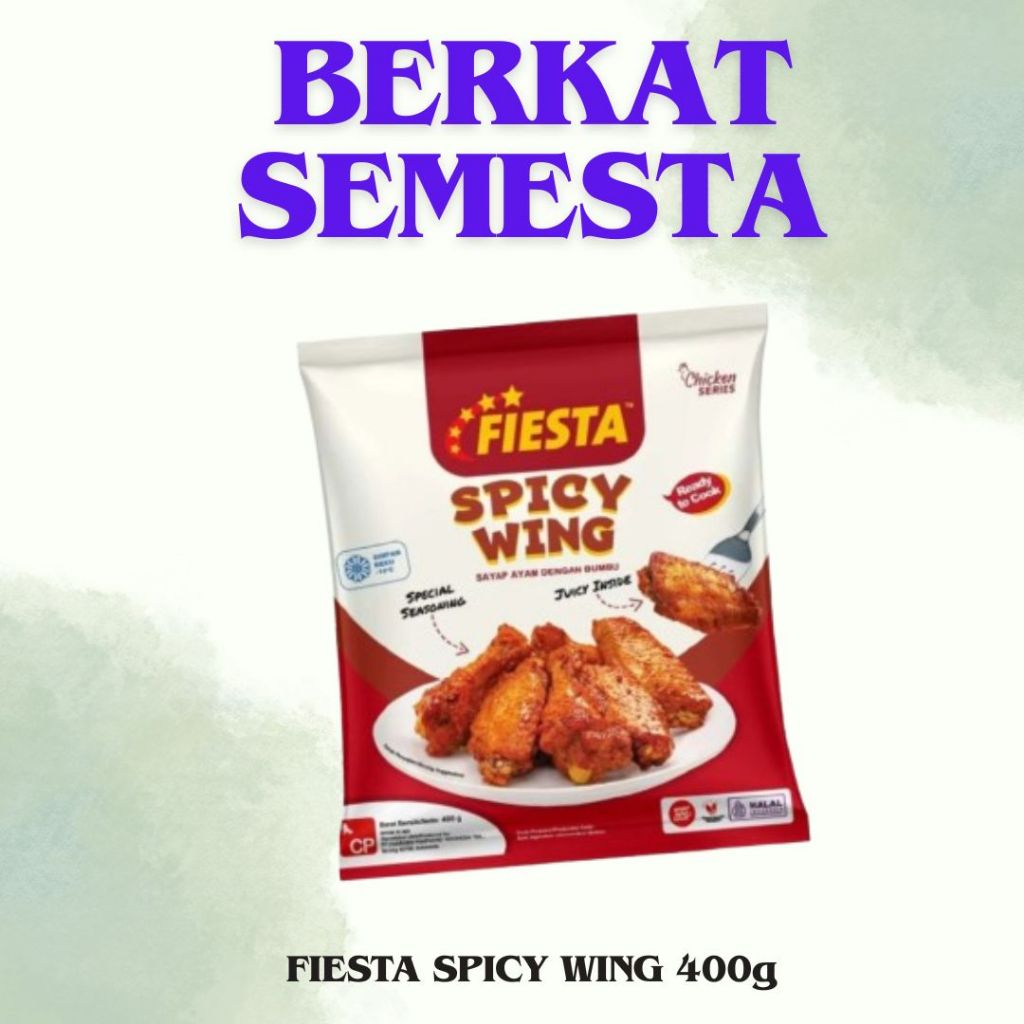 

Fiesta Spicy Wing 400 Gr / Eat Joy Spicy Wing