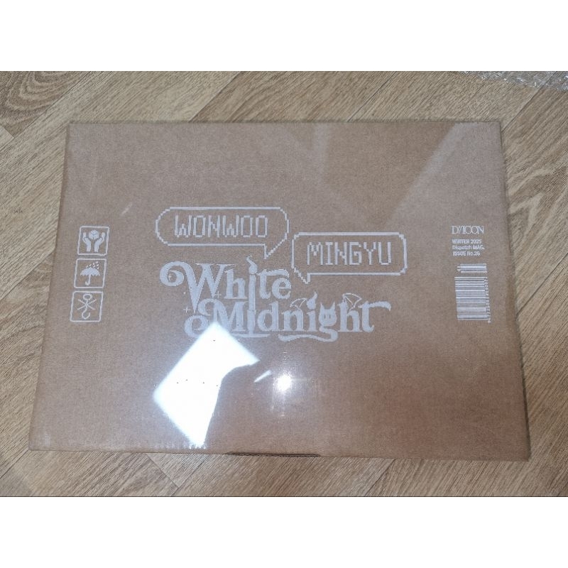 [READY STOCK] DICON SEVENTEEN MINGYU WONWOO MINWON WHITE MIDNIGHT SEALED
