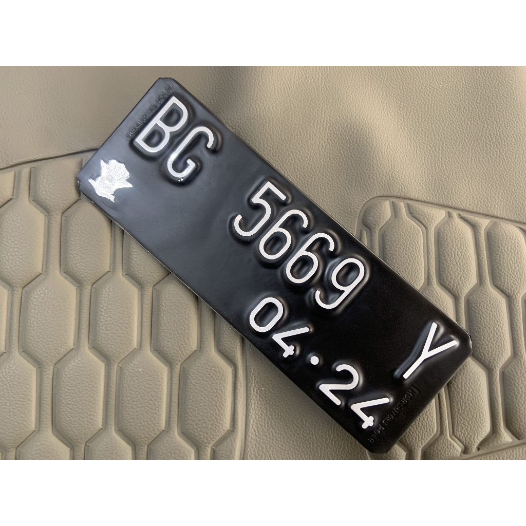 Plat nomor baut tanam motor custom plat nomor motor lipat baut tanam PNM20
