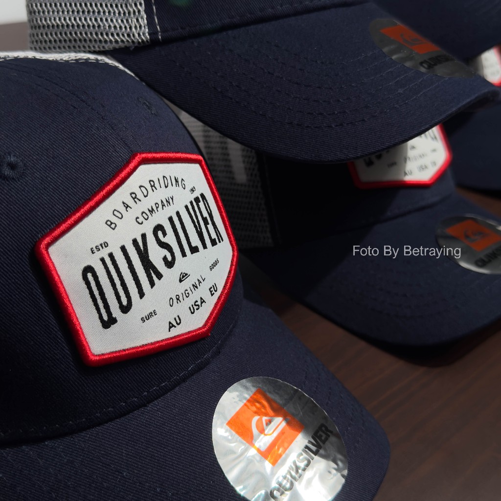 topi quiksilver topi jaring