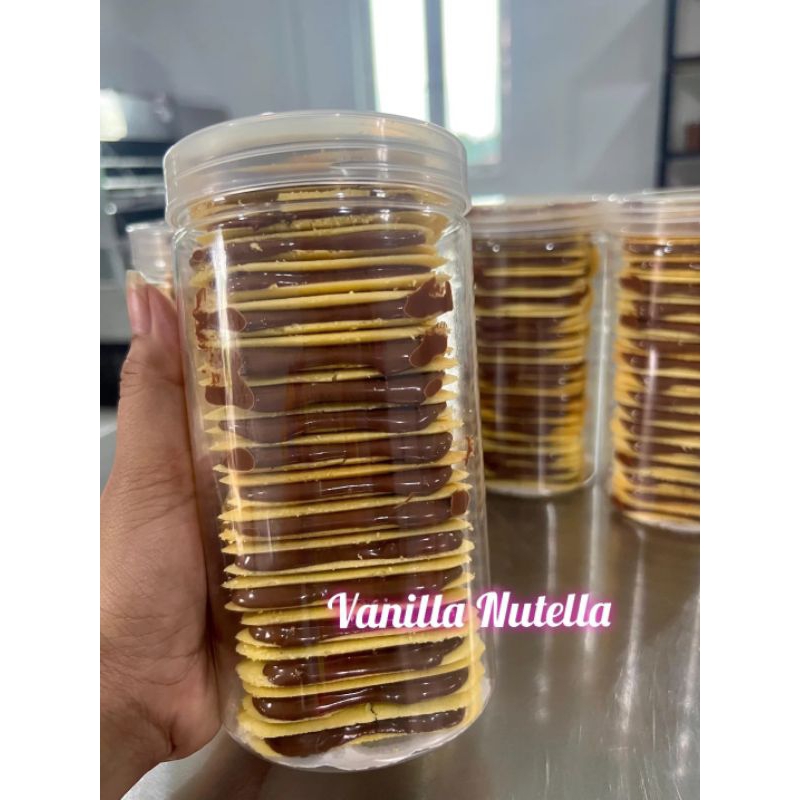 

Ready KUKER LIDAH KUCING NUTELLA/OVOMALTINE/NUTELLA COFFEE/PREMIUM/WISJMAN/Setoples isi 500gr/JaminEnak/Renyah