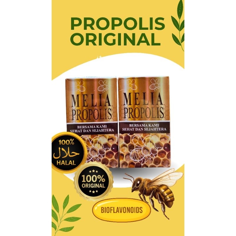 Propolis Melia Paket Bundling 2 Botol 30ml 100% ORIGINAL