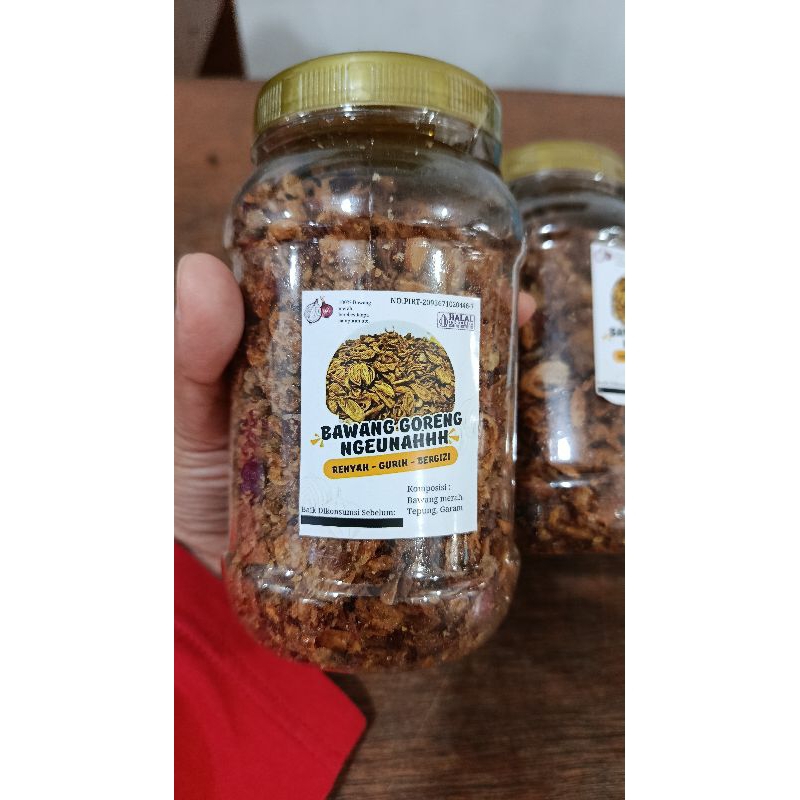 

Bawang Goreng | BaGor | Bawang toples | bawang goreng 140 gram
