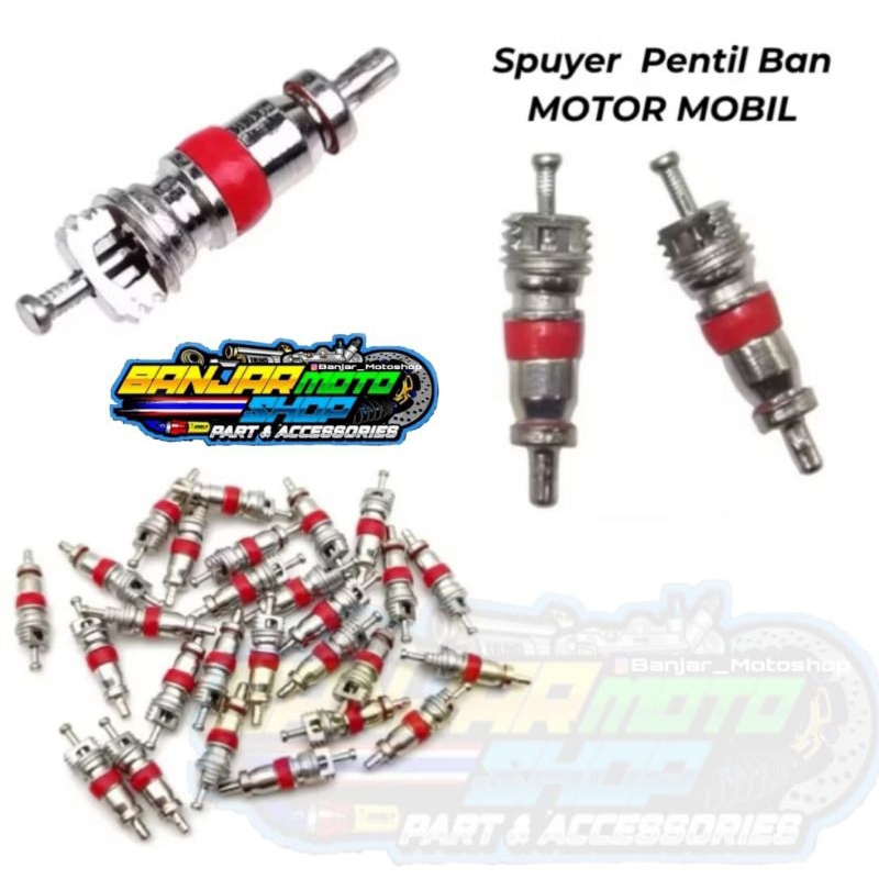 SPUYER ISI PENTIL BAN MOTOR MOBIL SEPEDA UNIVERSAL