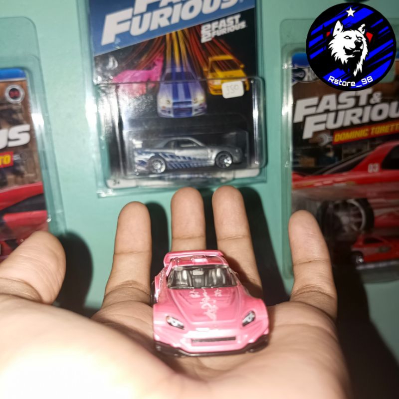 (BEST QUALITY) HOTWHEELS LOOSE FAST FURIOUS HONDA S2000 SUKI PINK