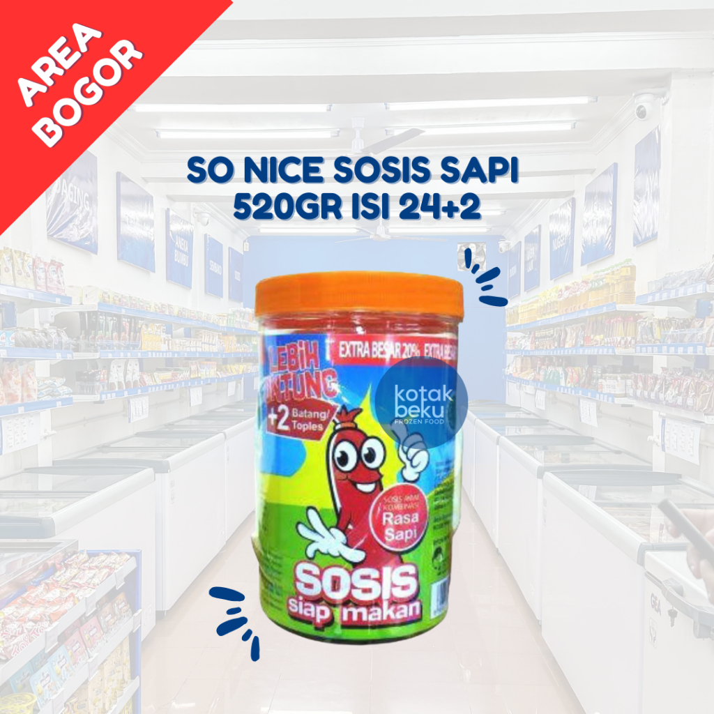 

SO NICE SOSIS SAPI 520GR ISI 24+2