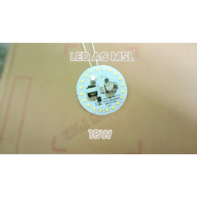 pcb led ac msl 18watt
