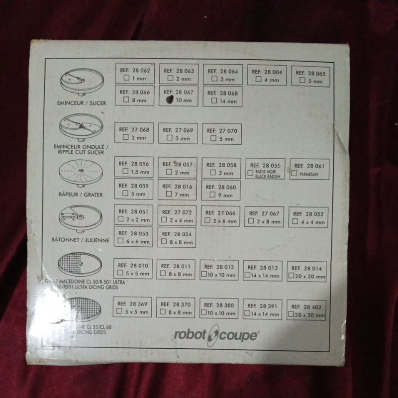 Robot Coupe Slicer REF. 28 067