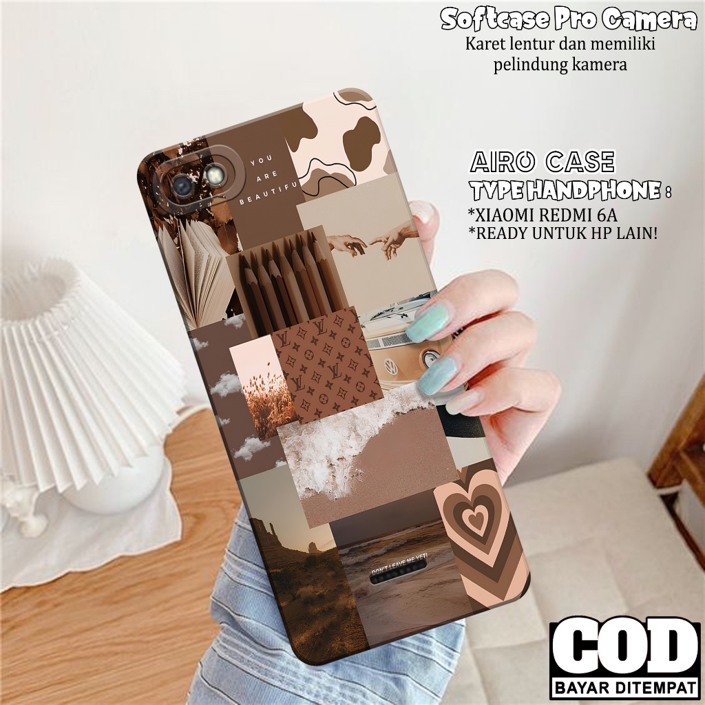 Case XIAOMI REDMI 6A Terbaru - Softcase XIAOMI REDMI 6A - Fashion Case AESTHETIC - Casing XIAOMI RED