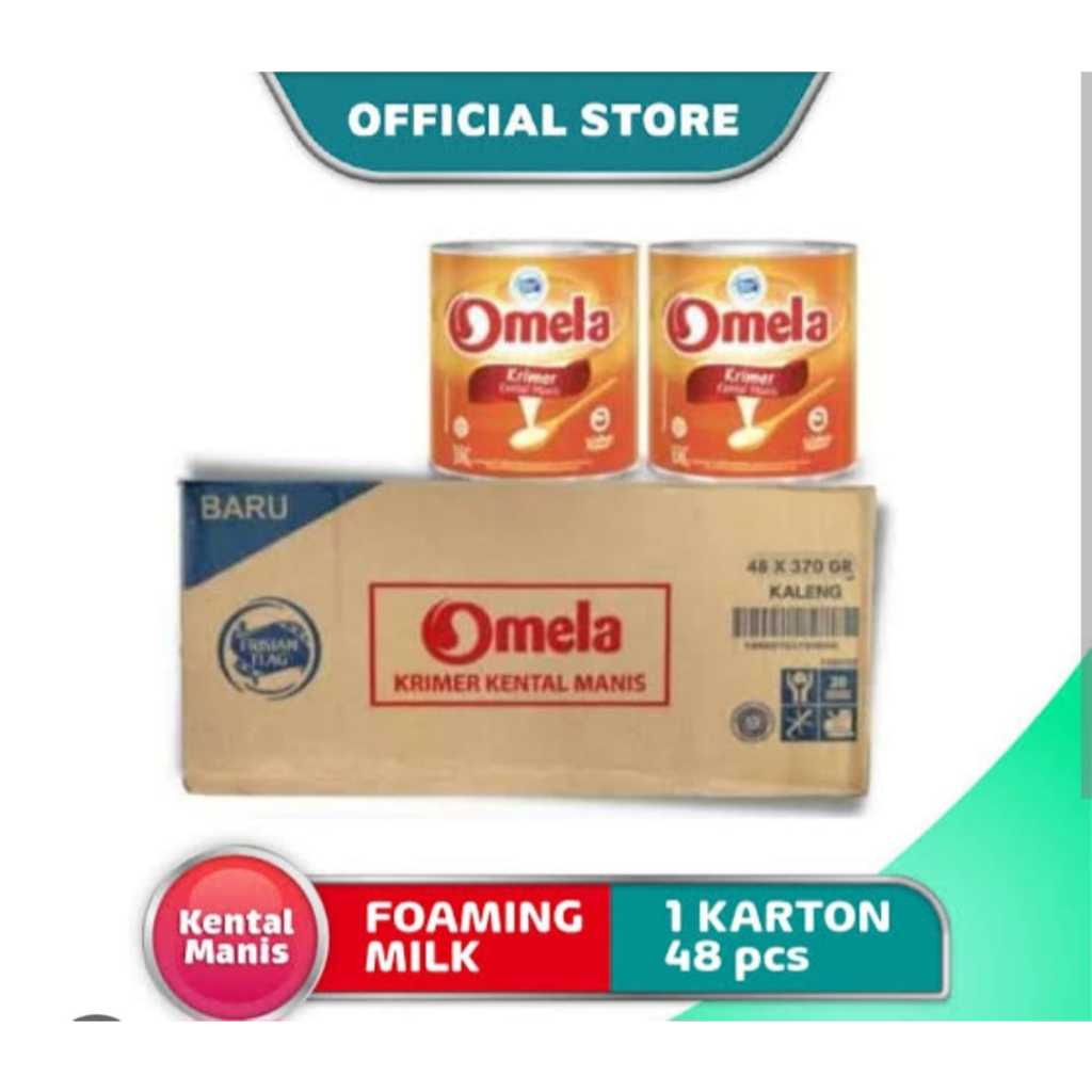 

Susu krimer kental manis Omela Dus carton 490 gr x 48 pcs