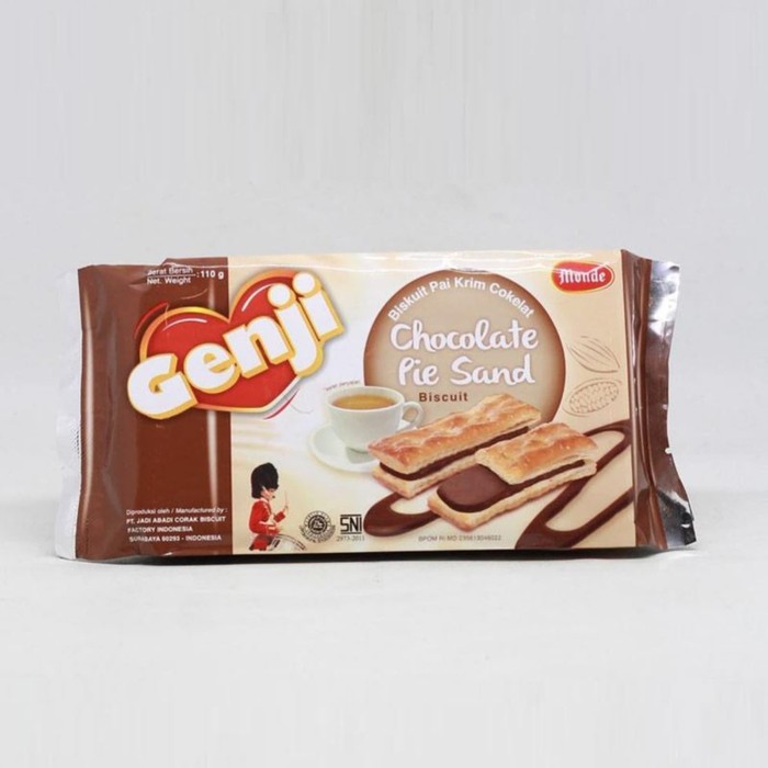 

MONDE GENJI BISKUIT CHOCOLATE PIE SAND PACK 110GR