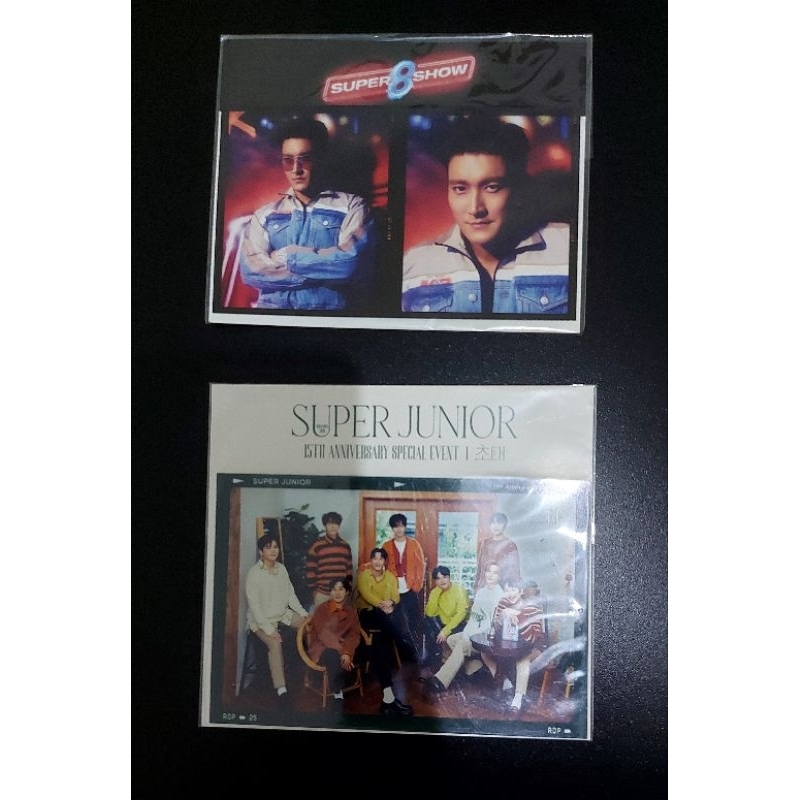 PHOTO SET SUPER JUNIOR 15TH ANNIVERSARY + SUPER SHOW 8