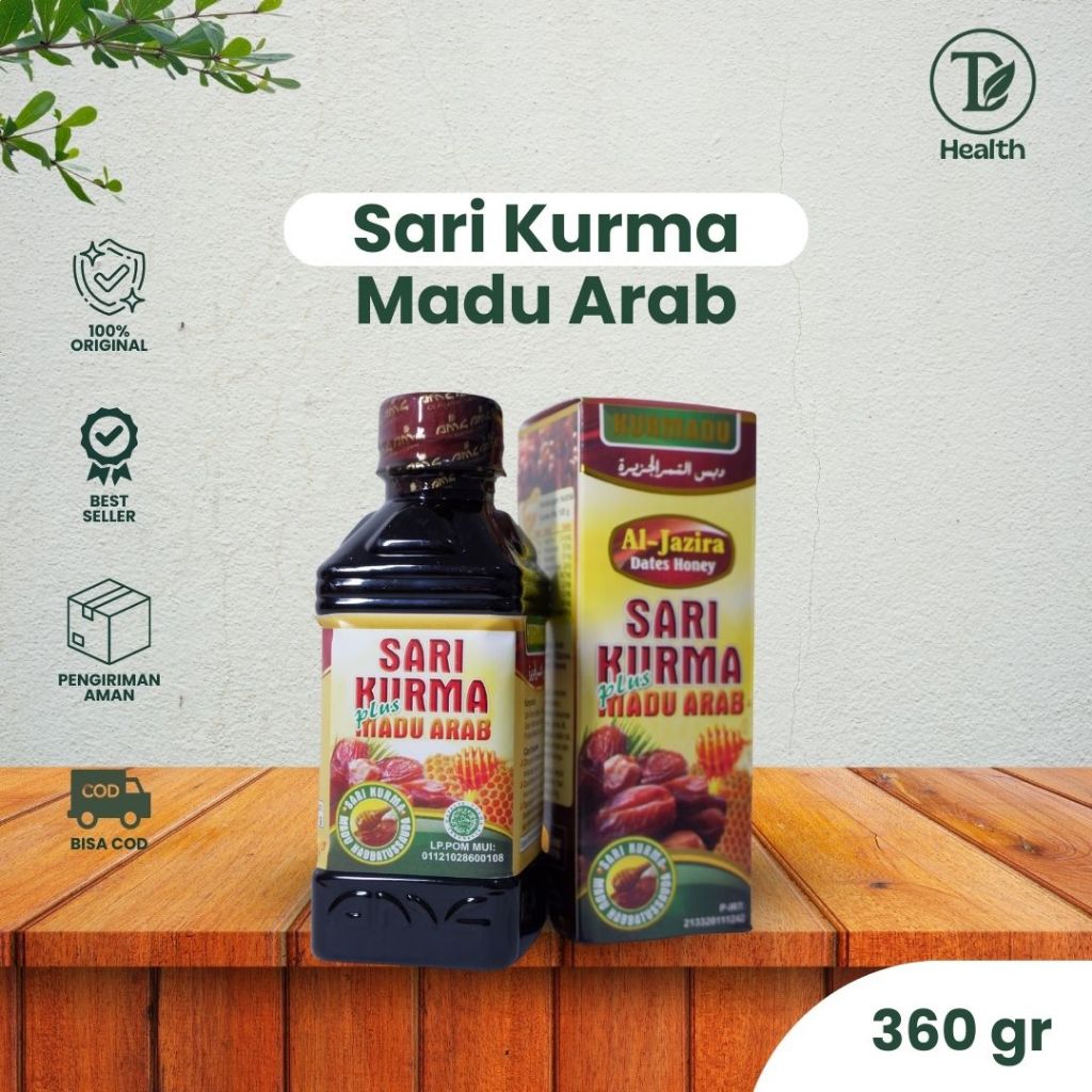 

Today Health Sari Kurma Madu Arab Penambah Nafsu Makan Penggemuk Badan Anak dan Dewasa BPOM 100%