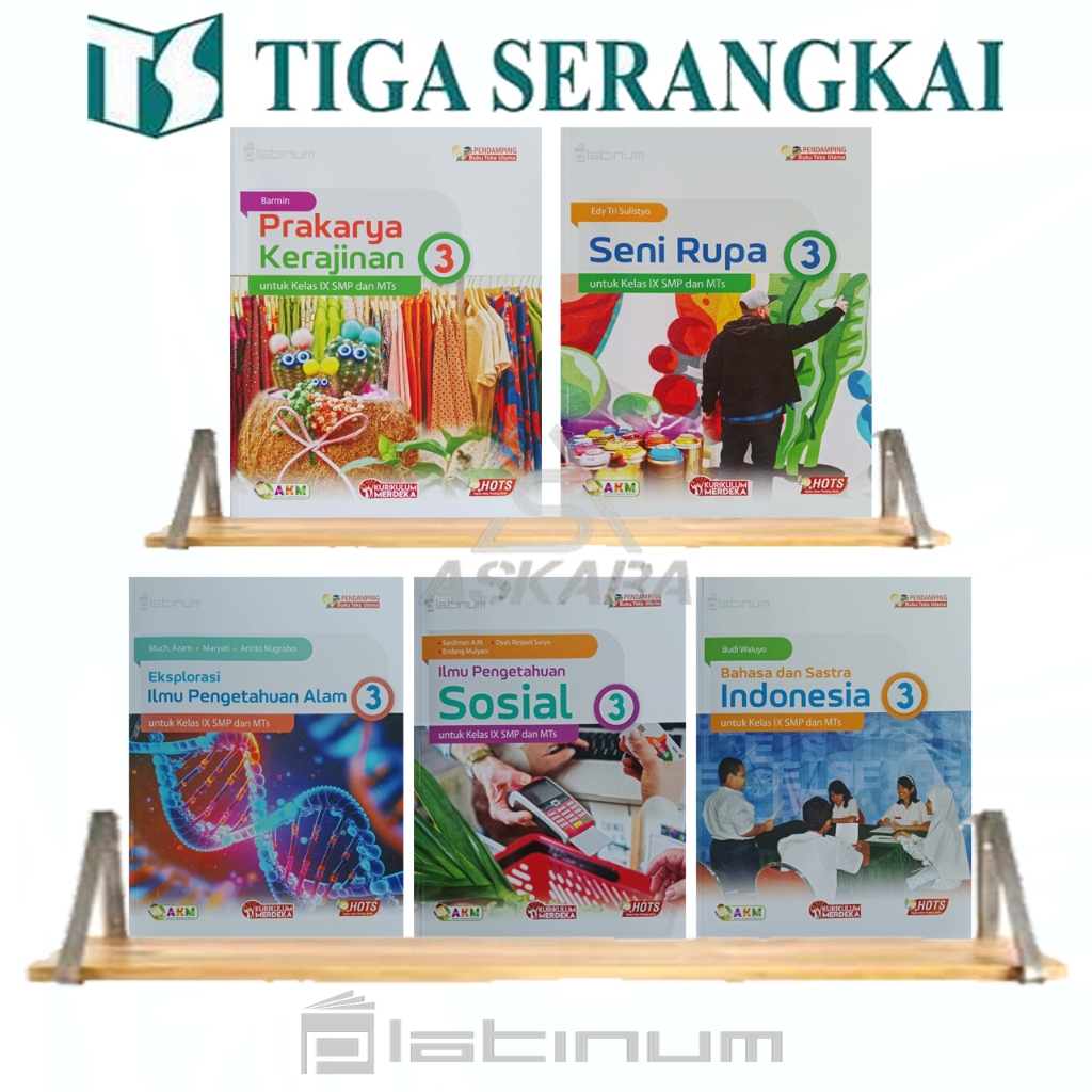 Buku Kelas 9 SMP Kurikulum Merdeka Platinum Tiga Serangkai