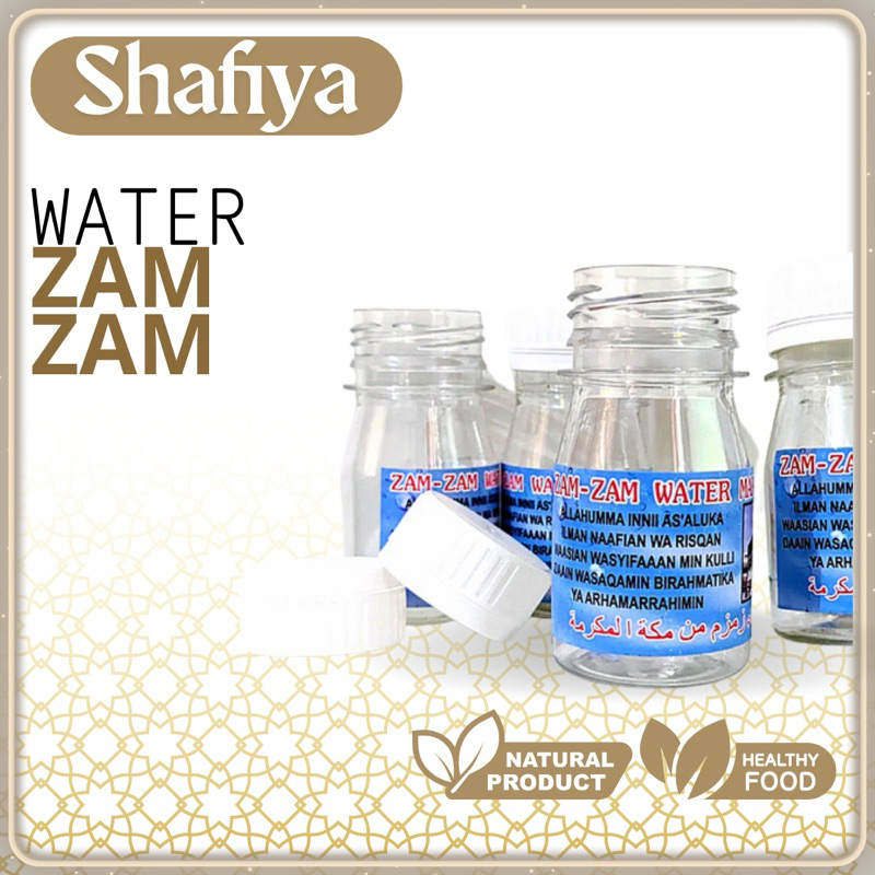 

Air Zam Zam Asli 100% Botol 80ml Arab Saudi
