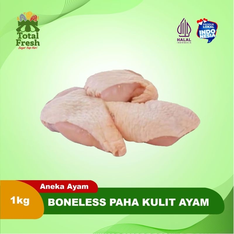 

Filllet Paha Kulit Ayam Atau Boneless Fillet Paha Kulit Ayam [1Kg]