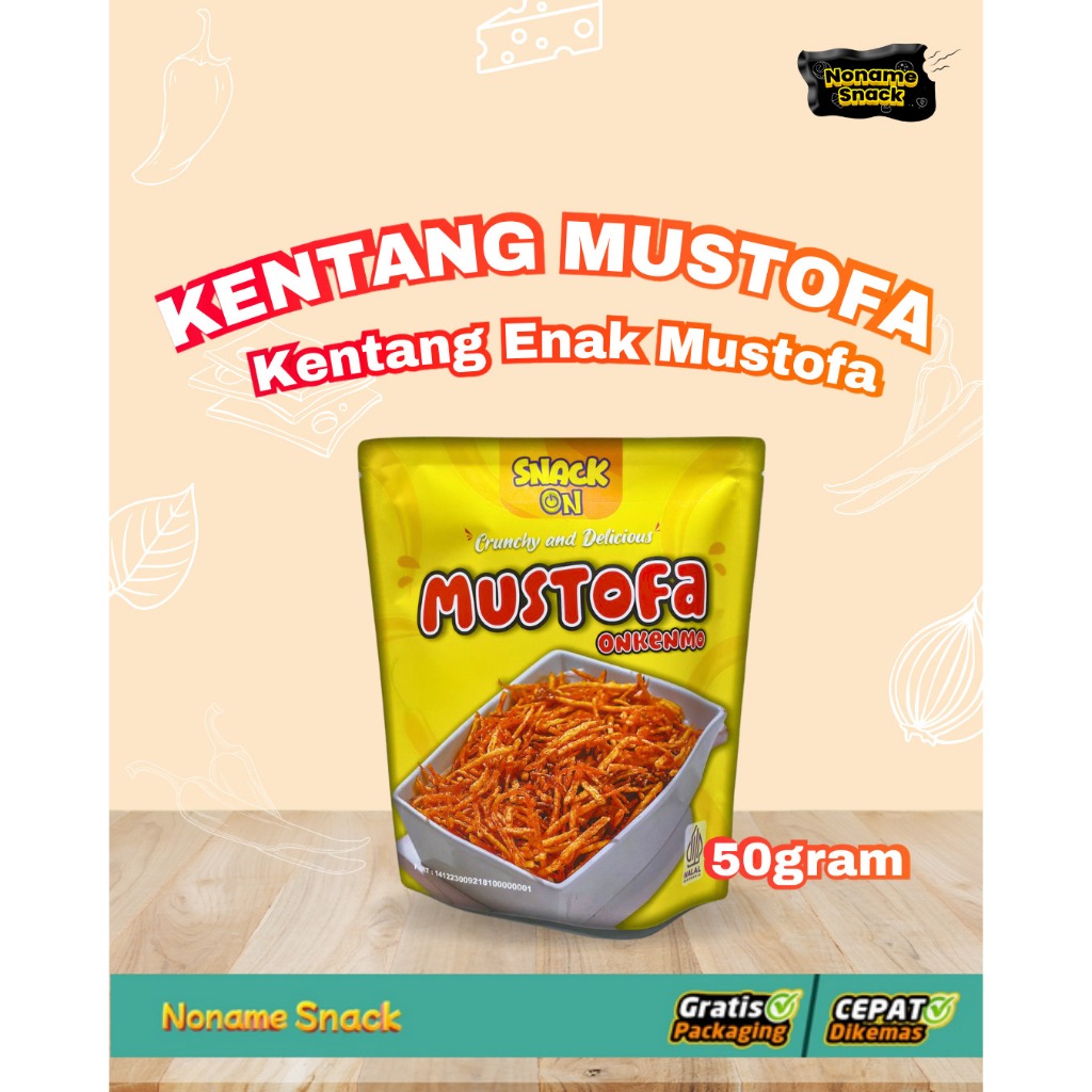 

Snack On Kentang Mustofa OnKenMo 50gr