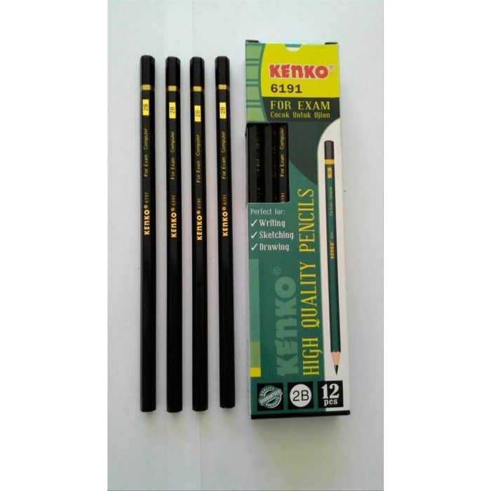 

PENSIL 2B KENKO 6191 HIJAU/ PENSIL 2B KENKO