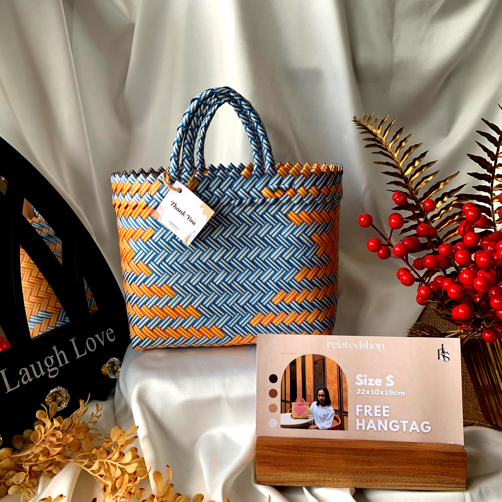 

ANYAMAN TAS LURIK S || HAMPERS LEBARAN || PARCEL LEBARAN || SOUVENIR|| TAHLILAN