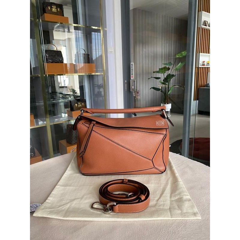 Loewe Puzzle small Tan 2018