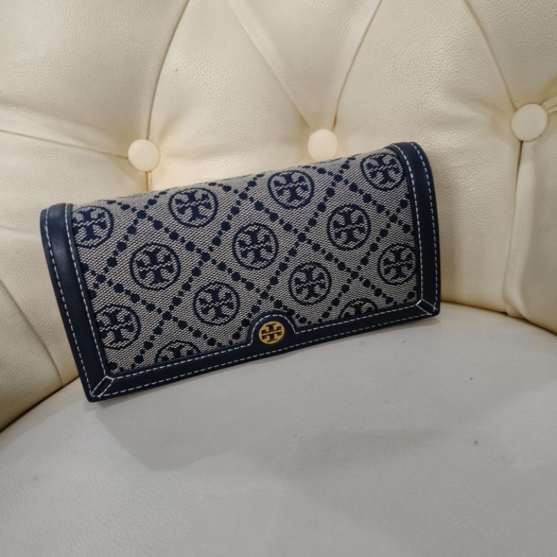 tb monogram wallet crossbody original tory burch