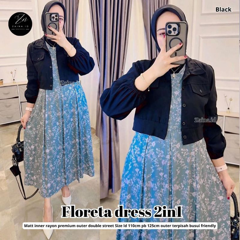 Dress setelan wanita terbaru#Floreta#Kyomi#Aura#Mahera.