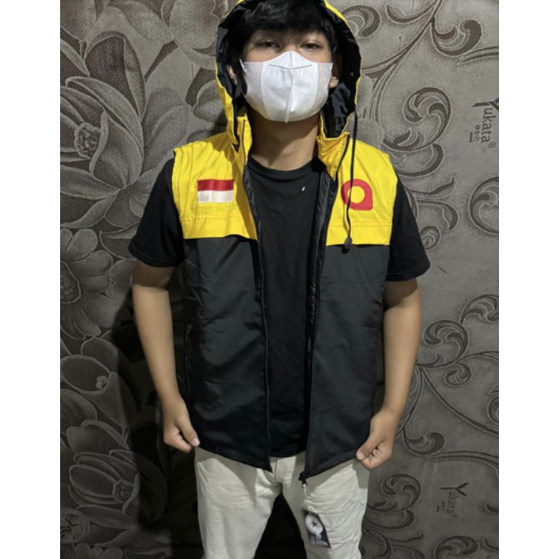 Rompi Terlaris/Rompi komunitas Ojol Maxim, Gojek, shope