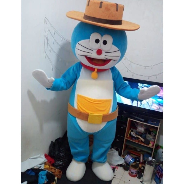 Kostum Badut Doraemon Ukuran LXXL AnakDewasa KODE N6W7