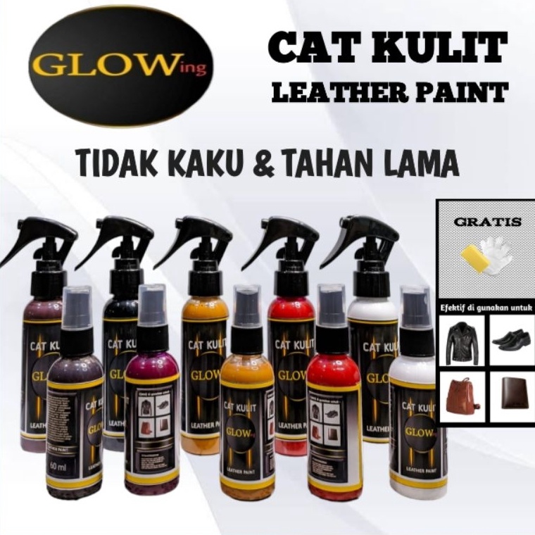 KODE B62U cat tas sepatu jaket kulit leather paint cat untuk bahan kulit dan sintetis cat kulit cat 
