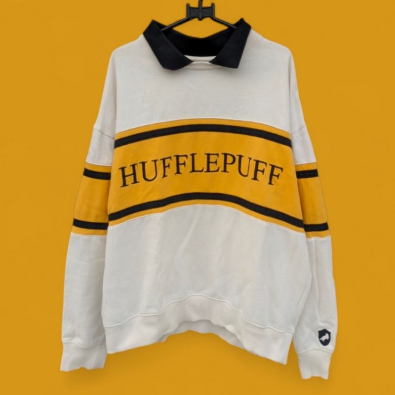 Rugby/Sweater/Crewneck/Cn Graphic tee x Harry Potter HufflePuff (L)