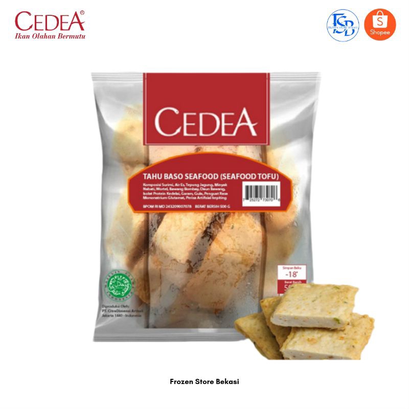 

CEDEA TAHU BASO SEAFOOD 500GR