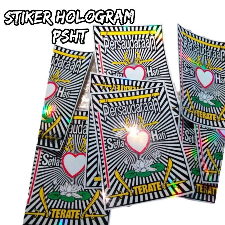 

Stiker Lambang PSHT Hologram 3biji (5x7cm)