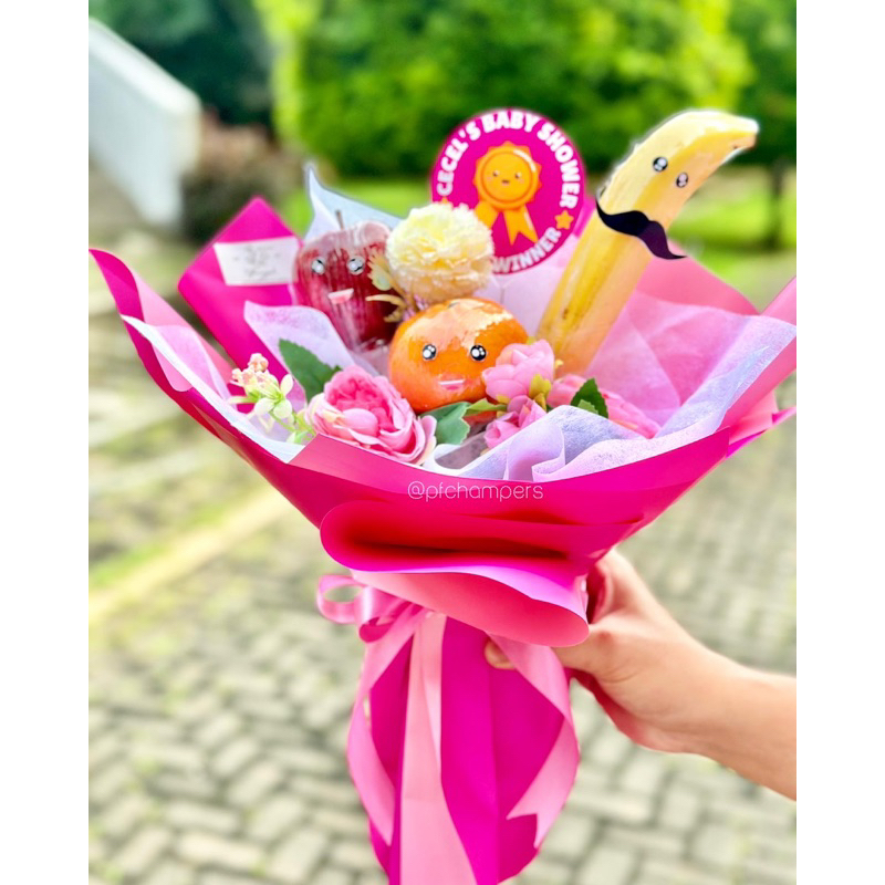 

FRUIT FLOWER BOUQUET | BUKET BUAH SEGAR BUNGA HADIAH SEHAT REALFOOD HEALTHY LIFESTYLE GIFT