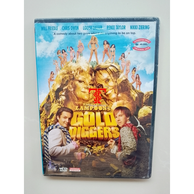 VCD Original Film Gold Diggers (2003) Segel