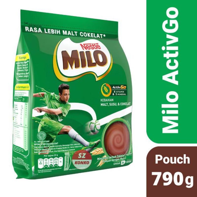 

Milo ActiveGo 790gr
