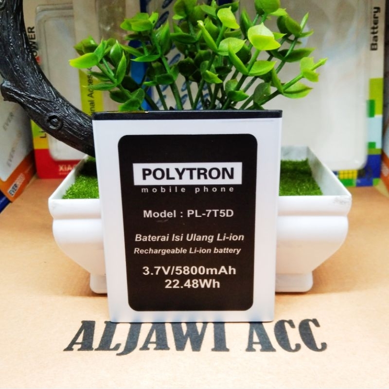 Batre Baterai Batere Polytron R2507 PL-7T5D Original Battery Hp