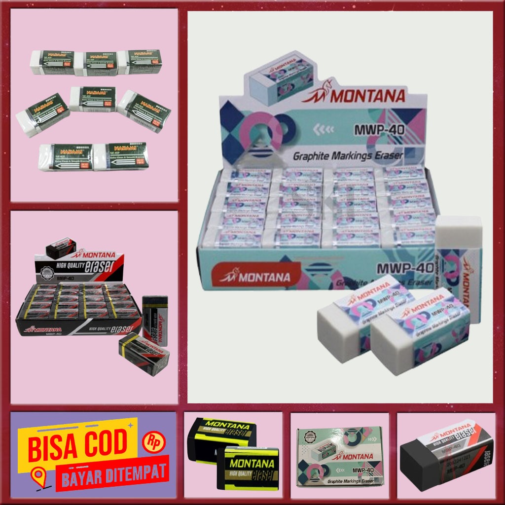 

Penghapus Pensil Moontana Dust Free