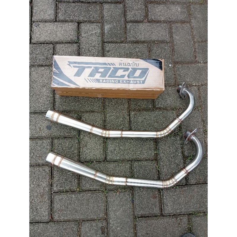 Leher Knalpot Yamaha MX NEW MX OLD MX KING 135cc - 200cc leheran roadrace mx old mx king mx new