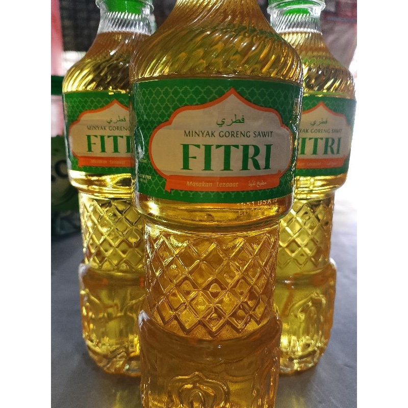 

minyak goreng merk Fitri kemasan botol isi 800 ml